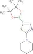2-(piperidin-1-yl)-5-(4,4,5,5-tetramethyl-1,3,2-dioxaborolan-2-yl)thiazole