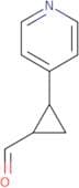2-(Pyridin-4-yl)cyclopropanecarbaldehyde