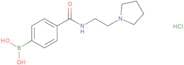 4-(2-(Pyrrolidin-1-yl)ethylcarbamoyl)phenylboronic acid, HCl