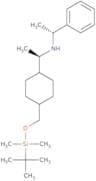(1R)-N-((1R)-1-Phenylethyl)-1-[4-(tert-butyldimethylsilyloxymethyl)cyclohexyl]ethan-1-amine
