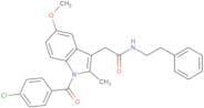 N-(2-Phenylethyl)indomethacin amide