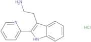 2-(2-Pyridin-2-yl-1H-indol-3-yl)ethanamine monohydrochloride