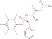 N-[(S)-(2,3,4,5,6-Pentafluorophenoxy)phenoxyphosphinyl]-L-alanine 1-methylethyl ester