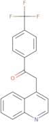 2-(4-Quinolinyl)-1-[4-(Trifluoromethyl)Phenyl]Ethanone