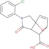 2-(2-Chlorophenyl)-1-oxo-1,2,3,6,7,7a-hexahydro-3a,6-epoxyisoindole-7-carboxylic acid