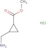methyl 2-(aminomethyl)cyclopropane-1-carboxylate hydrochloride