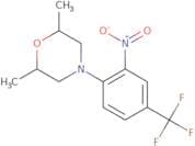 2,6-Dimethyl-4-[2-nitro-4-(trifluoromethyl)phenyl]morpholine