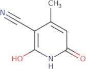 6-Hydroxy-4-methyl-2-oxo-1,2-dihydropyridine-3-carbonitrile