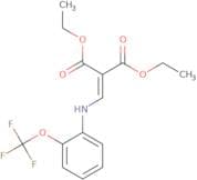 2-[[[2-(Trifluoromethoxy)Phenyl]Amino]Methylene]-Propanedioic Acid 1,3-Diethyl Ester
