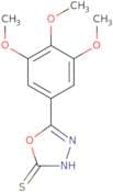 5-(3,4,5-Trimethoxyphenyl)-1,3,4-oxadiazole-2-thiol