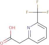 2-(6-(Trifluoromethyl)pyridin-2-yl)acetic acid