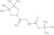 3-((Tert-butoxycarbonyl)amino)-2-(4,4,5,5-tetramethyl-1,3-dioxolan-2-yl)prop-1-en-1-ylium