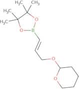 trans-3-(Tetrahydropyran-2-yloxy)propen-1-ylboronic acid, pinacol ester