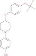 4-{4-[4-(Trifluoromethoxy)phenoxy]piperidino}benzenol