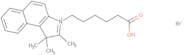 6-(1,1,2-Trimethyl-1,2-dihydro-3H-benzo[e]indol-3-yl)hexanoic acid bromide