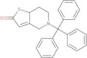 5,6,7,7a-Tetrahydro-5-(triphenylmethyl)thieno[3,2-c]pyridinone