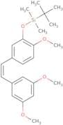 (Z)-3,4',5-Trimethoxy-3'-(tert-butyldimethylsilyloxy)stilbene