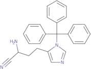 4-(1-Tritylimidazol-4-yl)-2-aminobutryonitrile