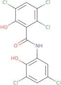 2,3,5-Trichloro-N-(3,5-dichloro-2-hydroxyphenyl)-6-hydroxybenzamide