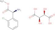(S)-(+)-Tartarateof methyl-a-amino(2-chlorophenyl) acetate