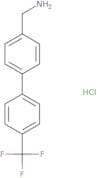 (4-[4-(Trifluoromethyl)phenyl]phenyl)methylamine hydrochloride