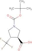Trans (+/-) [4-(Trifluoromethyl)Pyrrolidine]-1,3-Dicarboxylic Acid 1-Tert-Butyl Ester