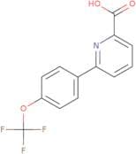 6-[4-(Trifluoromethoxy)phenyl]-2-pyridinecarboxylic acid