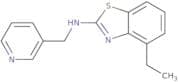 4-Ethyl-N-(pyridin-3-ylmethyl)-1,3-benzothiazol-2-amine