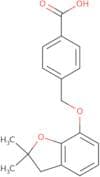 4-([(2,2-Dimethyl-2,3-dihydro-1-benzofuran-7-yl)oxy]methyl)benzoic acid