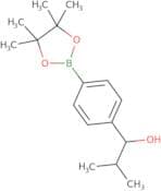 2-Methyl-1-(4-(4,4,5,5-tetramethyl-1,3,2-dioxaborolan-2-yl)phenyl)propan-1-ol