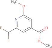 methyl 2-(difluoromethyl)-6-methoxypyridine-4-carboxylate