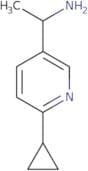 1-(6-Cyclopropylpyridin-3-yl)ethanamine