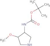 (3S,4R)-3-(Boc-amino)-4-methoxypyrrolidine