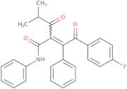 2-[2-(4-Fluorophenyl)-2-oxo-1-phenylethylidene]-4-methyl-3-oxo-N-phenylpentanamide
