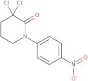 3,3-Dichloro-1-(4-nitrophenyl)piperidin-2-one