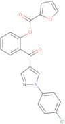 2-{[1-(4-Chlorophenyl)-1H-pyrazol-4-yl]carbonyl}phenyl 2-furoate
