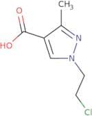 1-(2-Chloro-ethyl)-3-methyl-1H-pyrazole-4-carboxylic acid
