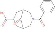 3-Benzoyl-9-oxo-3-azabicyclo[3.3.1]nonane-7-carboxylic acid