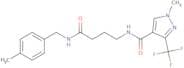 1-Methyl-N-{4-[(4-methylbenzyl)amino]-4-oxobutyl}-3-(trifluoromethyl)-1H-pyrazole-4-carboxamide
