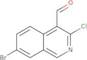 7-Bromo-3-chloroisoquinoline-4-carbaldehyde