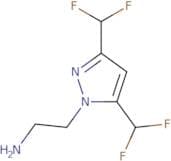 2-[3,5-Bis(difluoromethyl)-1H-pyrazol-1-yl]ethan-1-amine