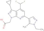 2-[3-Cyclopropyl-4-(difluoromethyl)-6-(1-ethyl-5-methyl-1H-pyrazol-4-yl)-1H-pyrazolo[3,4-b]pyridin…