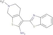 3-(1,3-Benzothiazol-2-yl)-6-methyl-4,5,6,7-tetrahydrothieno[2,3-c]pyridin-2-amine