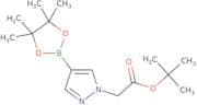 tert-Butyl 2-(4-(4,4,5,5-tetramethyl-1,3,2-dioxaborolan-2-yl)-1H-pyrazol-1-yl)acetate