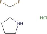 2-(difluoromethyl)pyrrolidine hcl