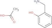 2-(aminomethyl)phenol; acetic acid