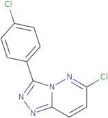 6-Chloro-3-(4-chlorophenyl)-[1,2,4]triazolo[4,3-b]pyridazine