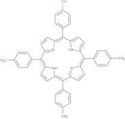 5-(4-Hydroxyphenyl)-10,15,20-(4-methylphenyl) porphine