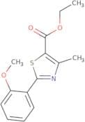Ethyl 4-methyl-2-(2-methoxyphenyl)thiazole-5-carboxylate