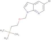 5-bromo-1-{[2-(trimethylsilyl)ethoxy]methyl}-1H-pyrrolo[2,3-b]pyridine